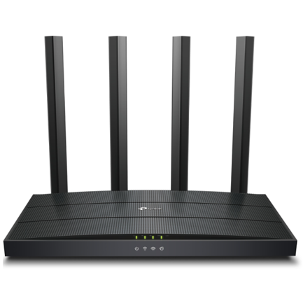 TP-LINK - Router TP-Link AX1500 Dual-Band Wi-Fi 6 Router 300 Mbps at 2 4 GHz 1201Mbps at 5 GHz 4× Antennas