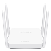 TP-LINK - Router Mercusys by TP-Link Dual-Band Wi-Fi 300 Mbps at 2 4 GHz 867 Mbps at 5 GHz 4× Fixed External Antennas AC1200