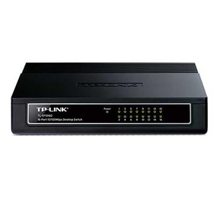 TP-LINK - SWITCH DE ESCRITORIO TP-LINK CON 16 PUERTOS FAST ETHERNET 8