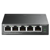 TP-LINK - Switch TP-Link 5-Port Gigabit Desktop Switch with 4-Port PoE 4× Gigabit PoE Ports 1× Gigabit Non-PoE Port