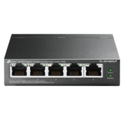 TP-LINK - Switch TP-Link 5-Port Gigabit Desktop Switch with 4-Port PoE 4× Gigabit PoE Ports 1× Gigabit Non-PoE Port