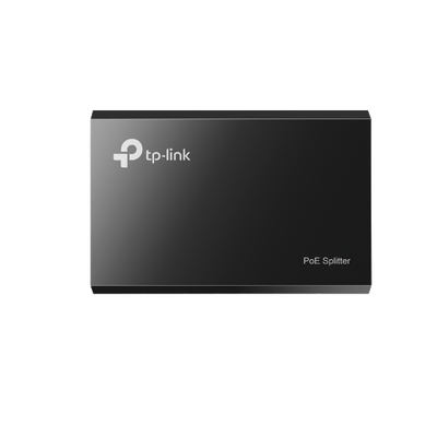 TP-LINK - Splitter PoE  (15W) / Potencia de Salida Seleccionable (5 , 9 o 12 Vcc) / 2 puerto 10/100/1000 Mbps / Plug and Play
