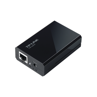TP-LINK - Inyector PoE (15W) / Gigabit 802.3 af / 2 puerto 10/100/1000 Mbps / Plug and Play