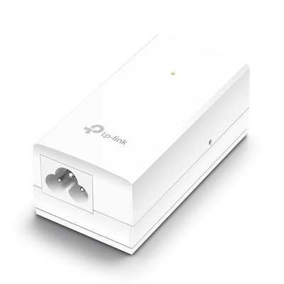 TP-LINK - Inyector PoE Pasivo de 24V / 2 puerto 10/100/1000 Mbps / Plug and Play / Montaje en Pared