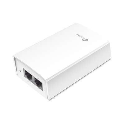 TP-LINK - Inyector PoE Pasivo de 48V (24 Watts) / 2 puerto 10/100/1000 Mbps / Plug and Play / Montaje en Pared