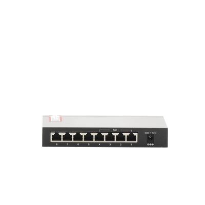 TP-LINK - Switch PoE+ No Administrable / De Escritorio 8 puertos 10/100 Mbps / 4 puertos PoE af/at Inteligente / Presupuesto 66 W / Hasta 250 metros