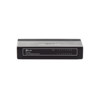 TP-LINK - Switch no administrable de 16 puertos 10/100 Mbps para escritorio