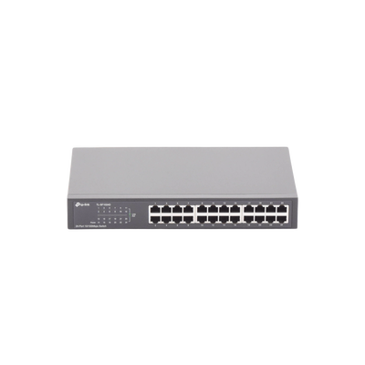 TP-LINK - Switch no administrable de 24 puertos 10/100 Mbps para escritorio/rack