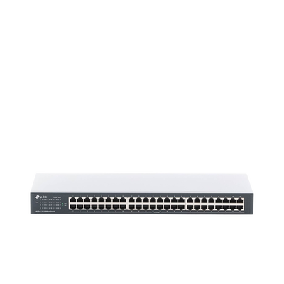 TP-LINK - Switch no administrable de 48 puertos 10/100 Mbps para montaje en rack