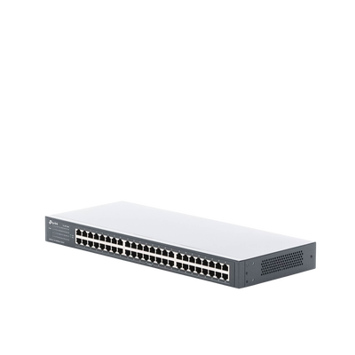 TP-LINK - Switch no administrable de 48 puertos 10/100 Mbps para montaje en rack