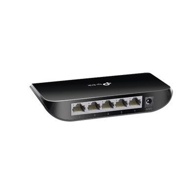 TP-LINK - Switch de escritorio 5 puertos 10/100/1000 Mbps