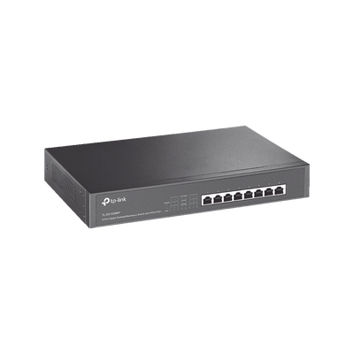 TP-LINK - Switch Gigabit PoE+ no administrable de 8 puertos 10/100/1000 Mbps, para escritorio