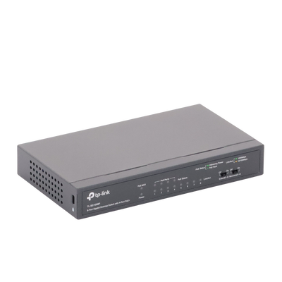 TP-LINK - Switch Gigabit PoE+ no administrable de 8 puertos 10/100/1000 Mbps, solo 4 puertos PoE, para escritorio