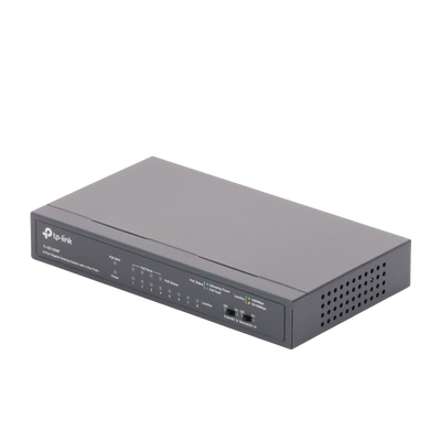 TP-LINK - Switch Gigabit PoE+ no administrable de 8 puertos 10/100/1000 Mbps, solo 4 puertos PoE, para escritorio