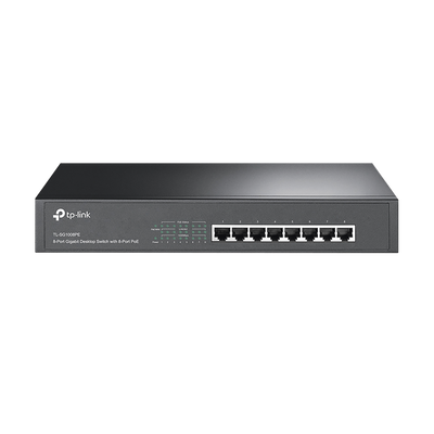 TP-LINK - SWITCH POE+ EASY SMART 8 PUERTOS 10/100/1000 MBPS 126 W