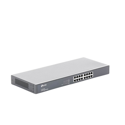 TP-LINK - Switch Gigabit no administrable de 16 puertos 10/100/1000 Mbps para rack