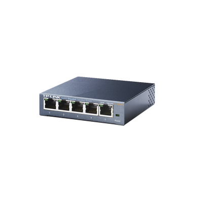 TP-LINK - Switch Gigabit no administrable de 5 puertos 10/100/1000 Mbps
