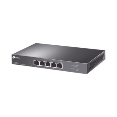 TP-LINK - Switch Gigabit no administrable de 5 puertos 100 Mbps/ 1 Gbps/ 2.5 Gbps ideal para WiFi 6