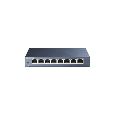 TP-LINK - Switch Gigabit no administrable de 8 puertos 10/100/1000 Mbps