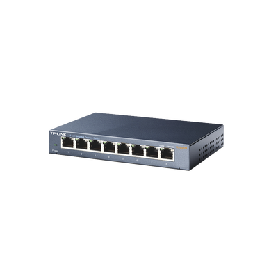 TP-LINK - Switch Gigabit no administrable de 8 puertos 10/100/1000 Mbps