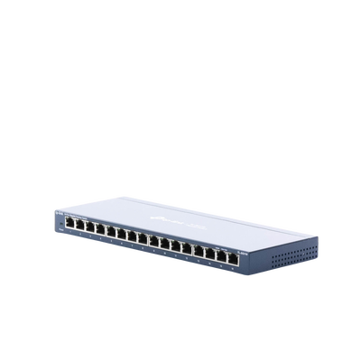 TP-LINK - Switch Gigabit no administrable de 16 puertos 10/100/1000 Mbps para escritorio