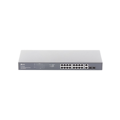 TP-LINK - Switch no administrable de 16 puertos 10/100/1000Mbps y PoE af/at, 2 puertos SFP hasta 250W.