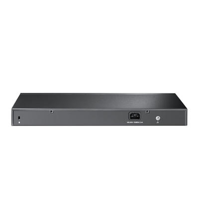 TP-LINK - Switch Omada SDN Administrable / 16 puertos Gigabit y 2 puertos SFP / Funciones sFlow, QinQ y QoS / Administración centralizada OMADA