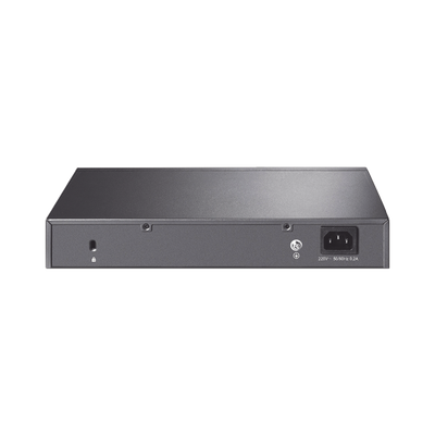 TP-LINK - Switch JetStream SDN Administrable 8 puertos 10/100/1000 Mbps + 2 puertos SFP, administración centralizada OMADA SDN