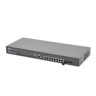 TP-LINK - Switch L2+ Omada PoE+ / 8 Puertos PoE+ MultiGigabit 2.5G / 2 Puertos SFP+ 10G / 2 Puertos Consola (RJ45 y microUSB) / Administración Centralizada Omada o Stand-Alone / Multicast IGMP / Presupuesto PoE 240W / Montaje en Rack / (SG3210XHPM2)