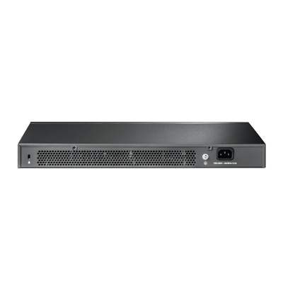 TP-LINK - Switch Omada SDN Administrable / 24 puertos Gigabit y 4 puertos SFP / Funciones sFlow, QinQ y QoS / Administración centralizada OMADA