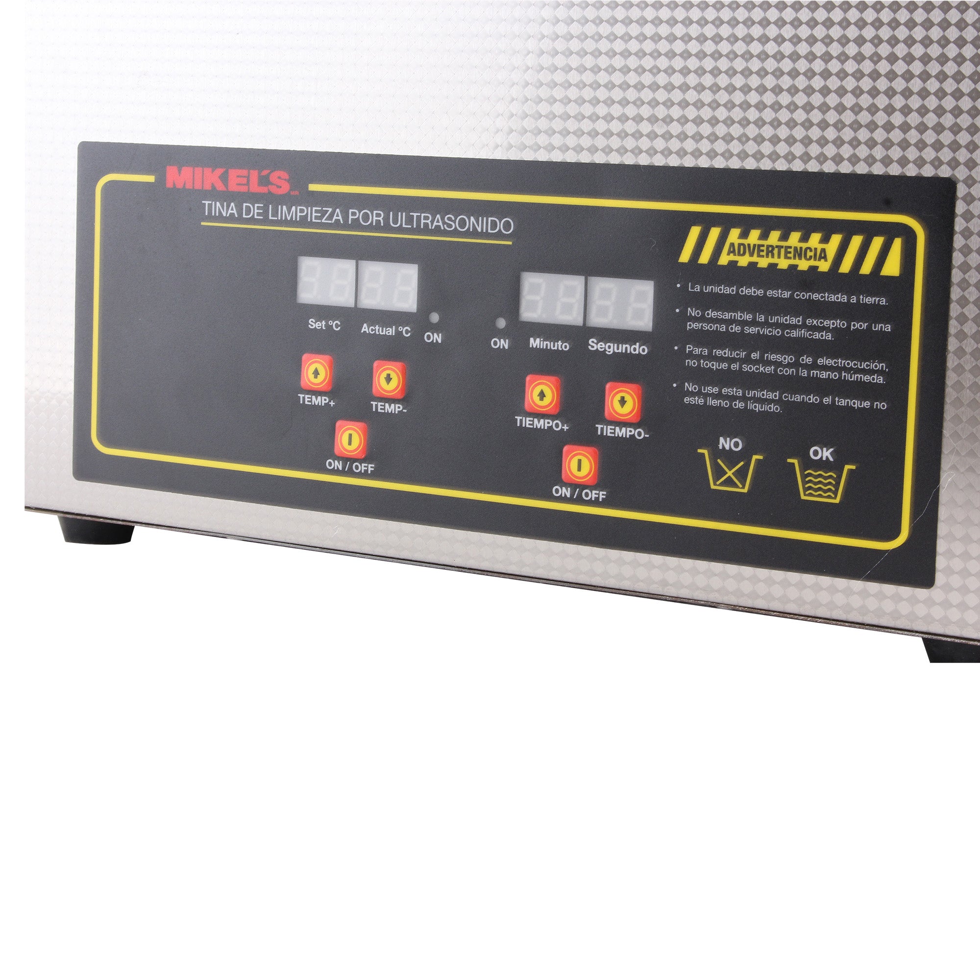 Tina de limpieza por ultrasonido (10 lts)
