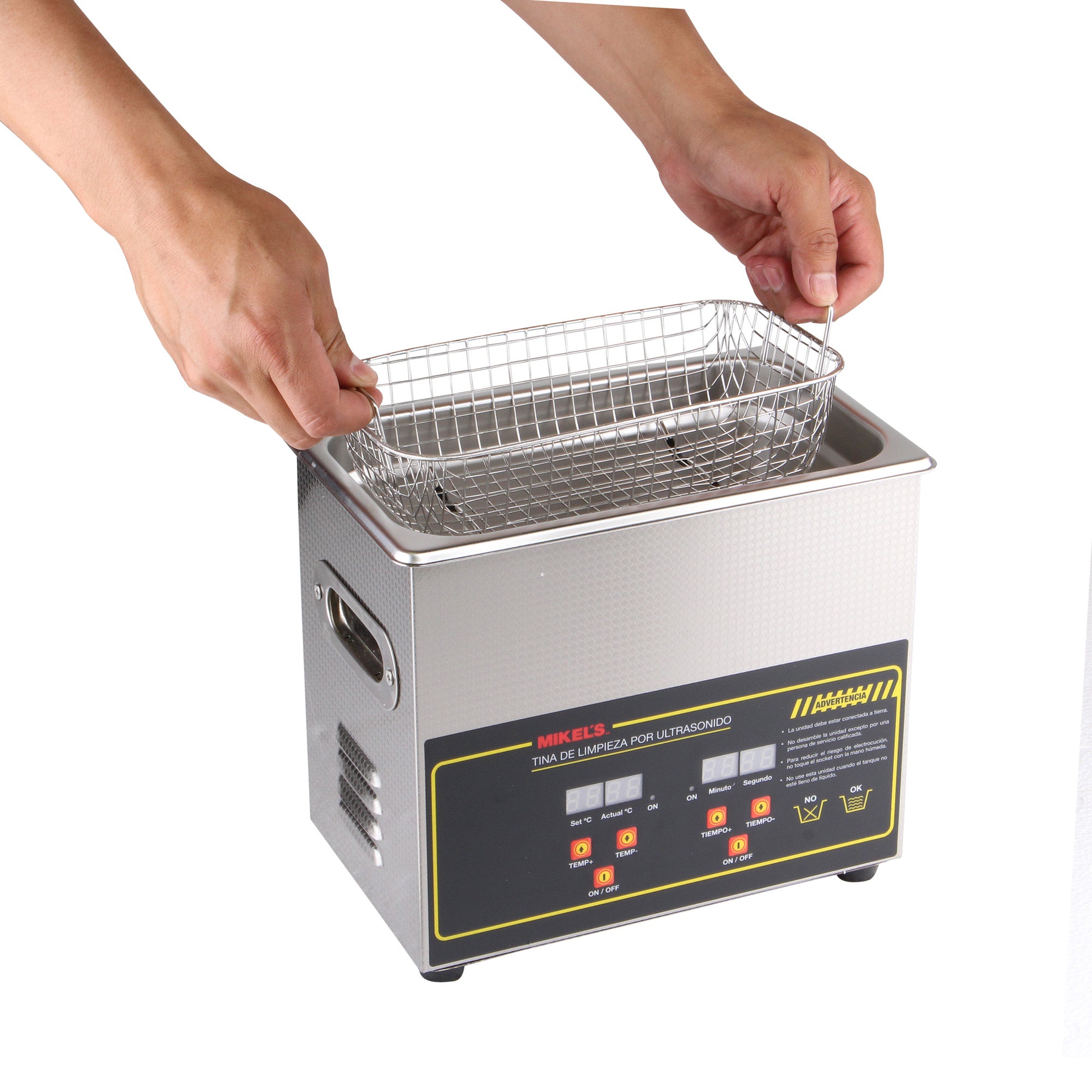 Tina de limpieza por ultrasonido (3 lts)