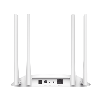 TP-LINK - Router Inalámbrico WISP, 2.4 GHz, 300 Mbps, 3 antenas externas omnidireccional 5 dBi, 4 Puertos LAN 10/100 Mbps, 1 Puerto WAN 10/100 Mbps, IPTV, IPV6