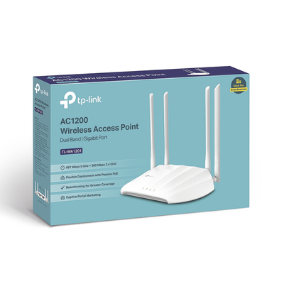 TP-LINK - Router Inalámbrico WISP, 2.4 GHz, 300 Mbps, 3 antenas externas omnidireccional 5 dBi, 4 Puertos LAN 10/100 Mbps, 1 Puerto WAN 10/100 Mbps, IPTV, IPV6