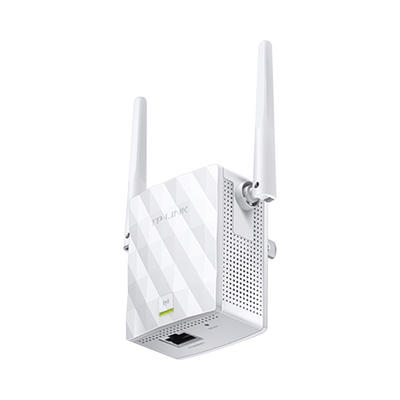 TP-LINK - Repetidor / Extensor de Cobertura WiFi N, 300 Mbps, 2.4 GHz , con 1 puerto 10/100 Mbps y 2 antenas externas