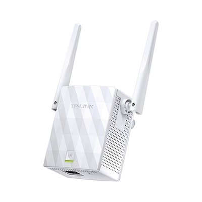 TP-LINK - Repetidor / Extensor de Cobertura WiFi N, 300 Mbps, 2.4 GHz , con 1 puerto 10/100 Mbps y 2 antenas externas