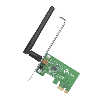 TP-LINK - Adaptador Inalámbrico PCI Express / Velocidad inalámbrica de hasta 150 Mbps / Cifrado WPA/WPA2 / Compatible con windows y Linux