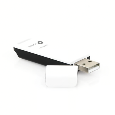 TP-LINK - Adaptador USB inalámbrico N 300Mbps frecuencia 2.4 GHz tecnología MIMO