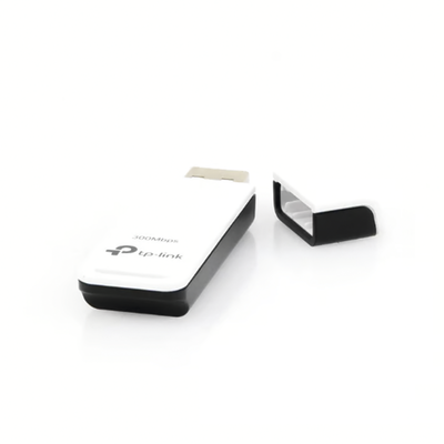 TP-LINK - Adaptador USB inalámbrico N 300Mbps frecuencia 2.4 GHz tecnología MIMO