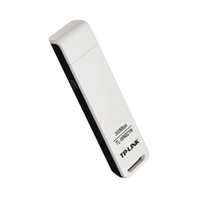 TP-LINK - Adaptador USB inalámbrico N 300Mbps frecuencia 2.4 GHz tecnología MIMO