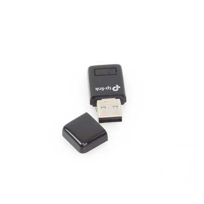 TP-LINK - Mini Adaptador USB inalámbrico N 300 Mbps 2.4 GHz con 1 antena interna