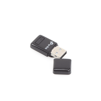TP-LINK - Mini Adaptador USB inalámbrico N 300 Mbps 2.4 GHz con 1 antena interna