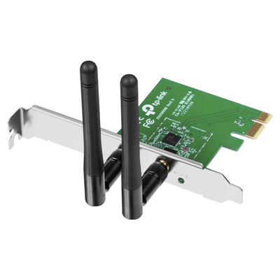 TP-LINK - Adaptador Inalámbrico PCI Express N de 300Mbps / Tecnología MIMO / Cifrado WPA/WPA2 / Compatible con Windows