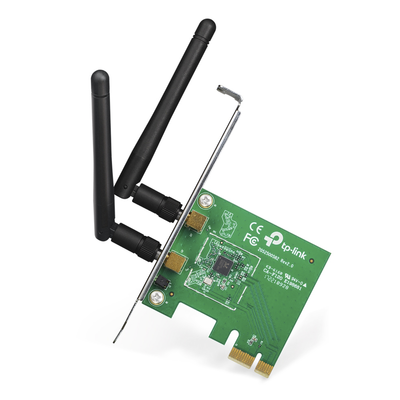 TP-LINK - Adaptador Inalámbrico PCI Express N de 300Mbps / Tecnología MIMO / Cifrado WPA/WPA2 / Compatible con Windows