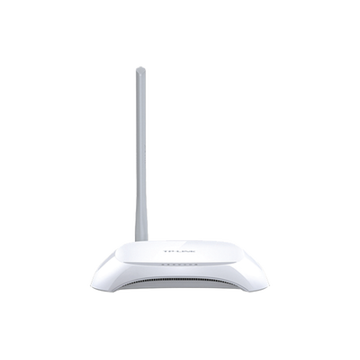 TP-LINK - Router Inalámbrico WISP, 2.4 GHz, 150 Mbps, antena externa omnidireccional 5 dBi, 2 Puertos LAN 10/100 Mbps, 1 Puerto WAN 10/100 Mbps, control de ancho de banda