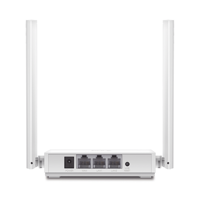 TP-LINK - Router Inalámbrico WISP, 2.4 GHz, 300 Mbps, 2 antenas externas omnidireccional 5 dBi, 2 Puertos LAN 10/100 Mbps, 1 Puerto WAN 10/100 Mbps