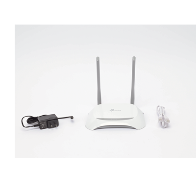 TP-LINK - Router Inalámbrico WISP, 2.4 GHz, 300 Mbps, 2 antenas externas omnidireccional 5 dBi, 4 Puertos LAN 10/100 Mbps, 1 Puerto WAN 10/100 Mbps, control de ancho de banda