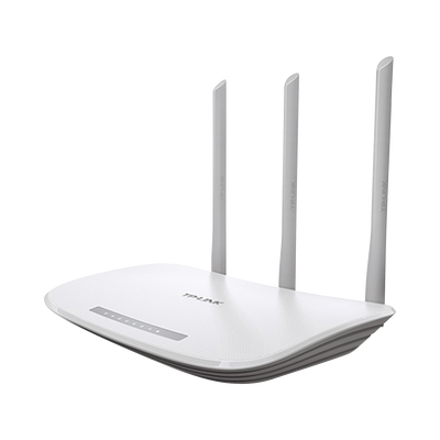 TP-LINK - Router Inalámbrico WISP, 2.4 GHz, 300 Mbps, 3 antenas externas omnidireccional 5 dBi, 4 Puertos LAN 10/100 Mbps, 1 Puerto WAN 10/100 Mbps, IPTV, IPV6