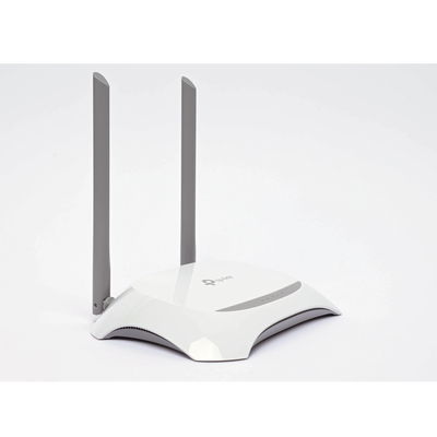 TP-LINK - Router Inalámbrico para WISP con Configuración de fábrica personalizable, 2.4 GHz, 300 Mbps, 4 Puertos LAN 10/100 Mbps, 1 Puerto WAN 10/100 Mbps, control de ancho de banda