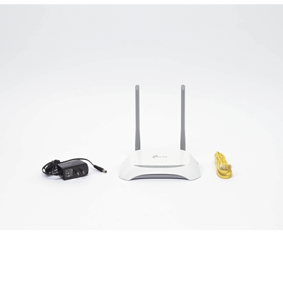 TP-LINK - Router Inalámbrico para WISP con Configuración de fábrica personalizable, 2.4 GHz, 300 Mbps, 4 Puertos LAN 10/100 Mbps, 1 Puerto WAN 10/100 Mbps, control de ancho de banda